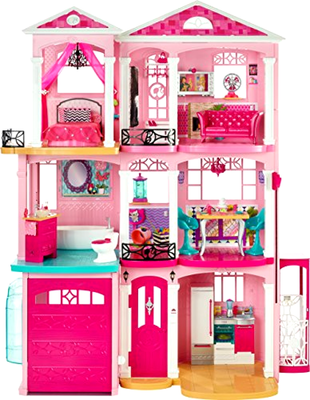 the interactive barbie dream house